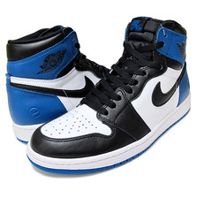 【AIR JORDAN 1 RETRO HIGH OG  716371-040】 【メンズ】 #rinkan*S 【P】 【OM10】 bb76 【小物】 【中古】 (29cm/ホワイトxブルーxブラック) 【427071】 レースアップハイカットスニーカー [MPD] ナイキ/ ×フラグメントデザイン NIKE