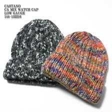 CASTANO CA MIX WATCH CAP LOW GAUGE 144-132216画像