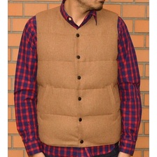 ETERNAL ウールメランジダウンベスト 53977画像