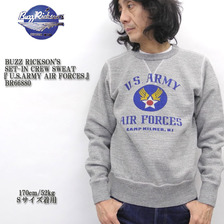 Buzz Rickson's SET-IN CREW SWEAT 「U.S.ARMY AIR FORCES」 BR66880画像