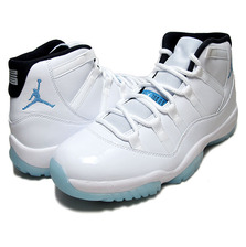 NIKE AIR JORDAN 11 RETRO WHITE/LEGEND BLUE-BLACK 378037-117画像