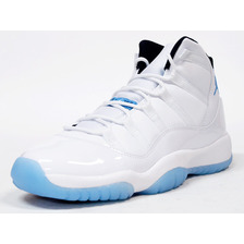 NIKE AIR JORDAN XI RETRO BG "LEGEND BLUE" "MICHAEL JORDAN" "LIMITED EDITION for JORDAN BRAND" WHT/BLU 378038-117画像