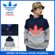 adidas CB Pullover Hoodie Grey/Navy Originals S27480画像