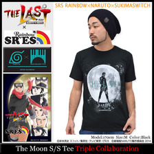 SR'ES Rainbow &times; NARUTO &times; SUKIMASWITCH The Moon S/S Tee Triple Collaboration SPNA005画像