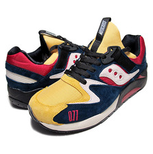 SAUCONY &times; Play Cloths GRID 9000 "Motocross" ye/nvy-wht S70184-1画像