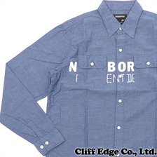 the POOL aoyama &times; NEIGHBORHOOD &times; Fragment Design NHFR POOL/C-SHIRT.LS INDIGO画像