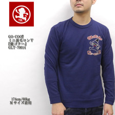 GO-COO!! ロンTミニ裏毛ロンT「髭ゴクー」 GLT-70014画像