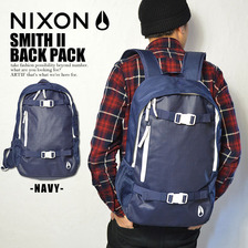 nixon SMITH II BACKPACK NAVY&times;WHITE C1954-321画像