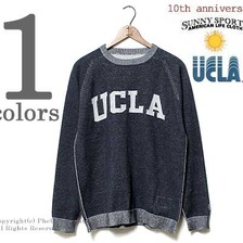 SUNNY SPORTS &times; UCLA 10th anniversary ジャガードコットンニット CB15S001画像