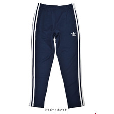 adidas Open Hem Super Star Track Jersey Pant Navy/White Originals A97085画像