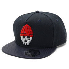 Irie Life &times; 7UNION COLLABORATION IRIE SKULL SNAPBACK NAVY画像