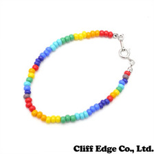 THE BINGO BROTHERS カラフルビーズブレスレット 太 RAINBOW画像