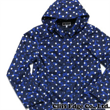 A BATHING APE ABC DOT HOODIE COAT NAVY 1B30-140-011画像