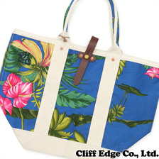Ron Herman &times; LA ROCCA ALOHA TOTE BAG BLUE画像