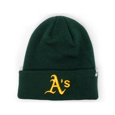 47 BRAND OAKLAND ATHLETICS BEANIE GREEN FFFTSOAS001画像