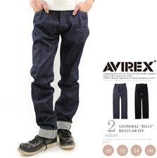TYPE BLUE by AVIREX GEENERAL "BILLY" REGULAR FIT 6156030画像