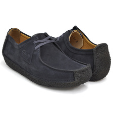 Clarks NATALIE NAVY SUEDE 26103972画像