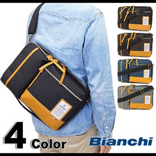 Bianchi 3WAY ショルダーバッグ画像