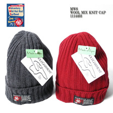 MWS WOOL MIX KNIT CAP 1114403画像