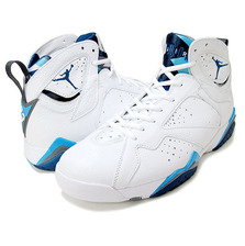 NIKE AIR JORDAN VII RETRO "FRENCH BLUE" "MICHAEL JORDAN" "LIMITED EDITION for JORDAN BRAND" WHT/BLU/NVY 304775-107画像