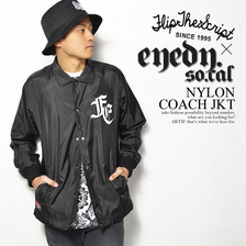 FLIP THE SCRIPT &times; EYEDY NYLON COACH JKT画像