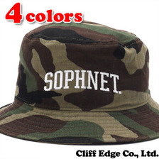 SOPHNET. ARCH LOGO COTTON HAT画像