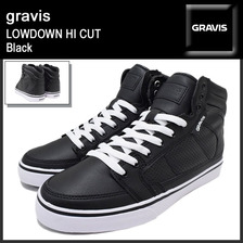 gravis LOWDOWN HI CUT Black 13584102-001画像