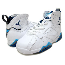 NIKE AIR JORDAN 7 RETRO BP "FRENCH BLUE" wht/frnch bl-u.blu-flnt g 304773-107画像