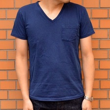 Velva Sheen 1PAC V-NECK POCKET TEE 1614006画像