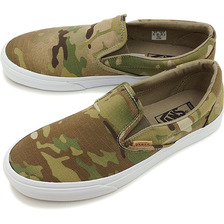 VANS CALIFORNIA CLASSIC SLIP-ON CA (MULTICAMO) CORIANDER VN-0IL5FIE画像