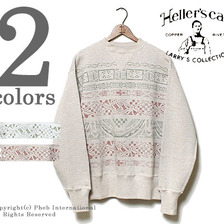 HELLER'S CAFE HC-M45 CREW NECK画像