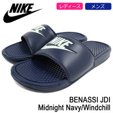 NIKE BENASSI JDI Midnight Navy/Windchill 343880-403画像