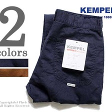 KEMPEL コットン/リネンワークパンツ 019-501-03画像