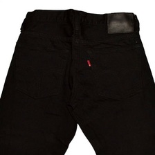 FULLCOUNT NARROW STRAIGHT BLACK&times;BLACK 1893画像