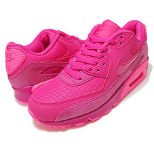 NIKE WMNS AIR MAX 90 PREM fireberry/pink pow 443817-600画像
