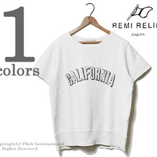 REMI RELIEF CALIFORNIA スペシャルリメイク裏毛半袖スウェット RN1516-9164画像