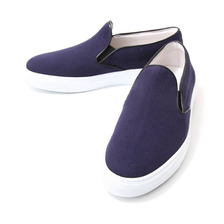 Amb SLIP-ON CANVAS NAVY画像