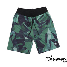 Diamond Supply Co. SIMPLICITY SWEAT SHORTS GREEN画像