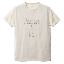 Peanuts&Co T-SHIRTS "PEANUTS LOGO" (IVORY)画像