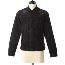 KURO "Black Denim jacket" Vintage Wash02 960271-10画像