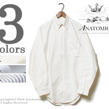 ANATOMICA 日本製 ''アメリカンカット''オックスフォードボタンダウンシャツ 530-491-07画像
