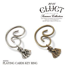 CLUCT PLAYING CARD KEY RING 01765画像