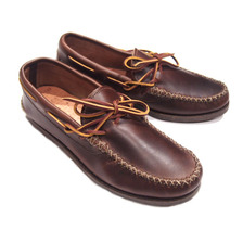 YUKETEN CANOE MOCCASIN cxl brown画像