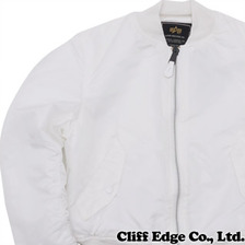 Ron Herman &times; ALPHA INDUSTRIES VINTAGE MA-1 JACKET WHITE画像