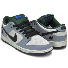 NIKE DUNK LOW PREMIUM SB ''CENTRAL PARK'' DOVE GREY / BLACK - GORGE GREEN 313170-021画像