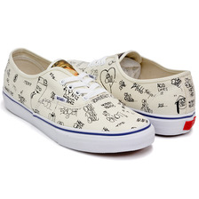 VANS OG AUTHENTIC ''S'' (DILL) NATURAL / WHITE VN-0ZSGFDV画像