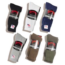 RAILROAD SOCK 3P CREW WORK SOCKS画像