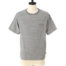 CORONA BASIC POCKET TEE-SZ SINGLE JERSEY BORDER-FAT KA015画像