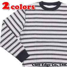 the POOL aoyama ONCE IN A LIFETIME BORDER SWEAT CREW NECK SWEAT画像