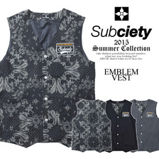 Subciety EMBLEM VEST 10036画像